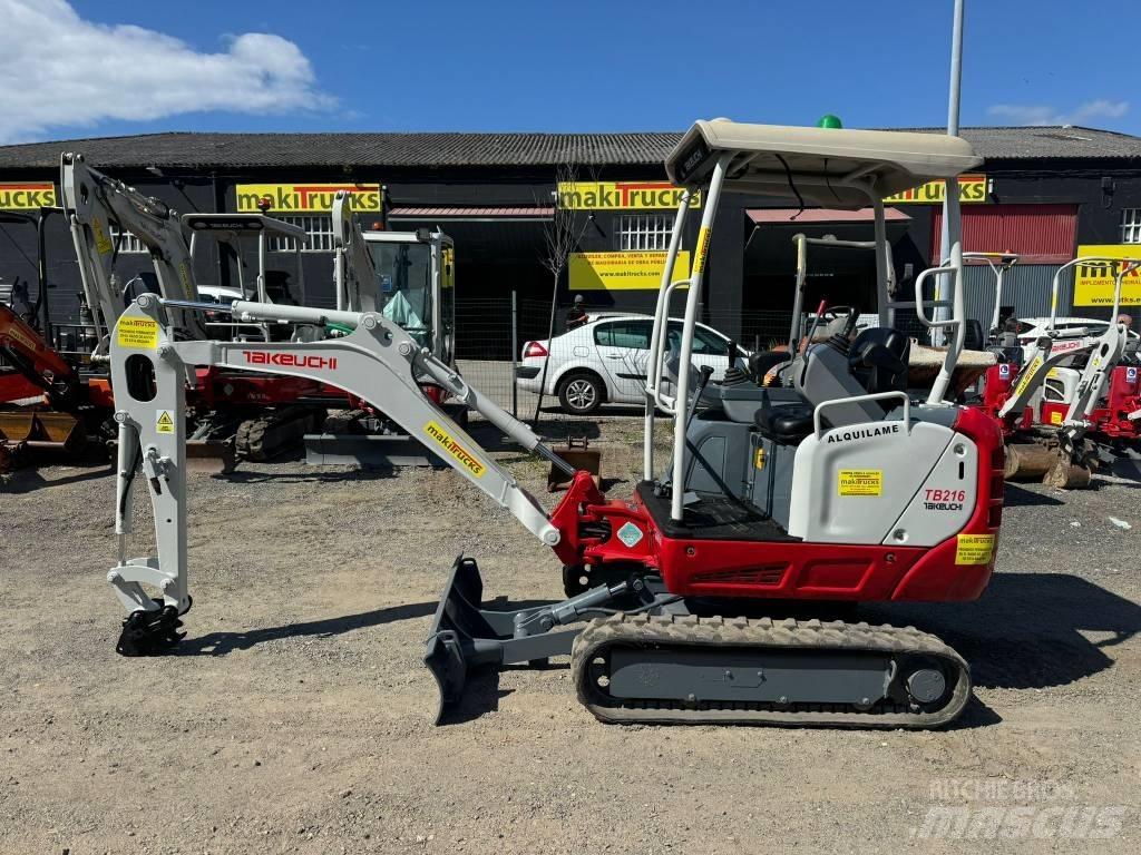 Takeuchi TB 216 Mini rýpadla < 7t
