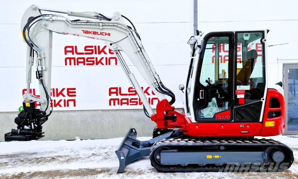 Takeuchi TB370 Mini rýpadla < 7t