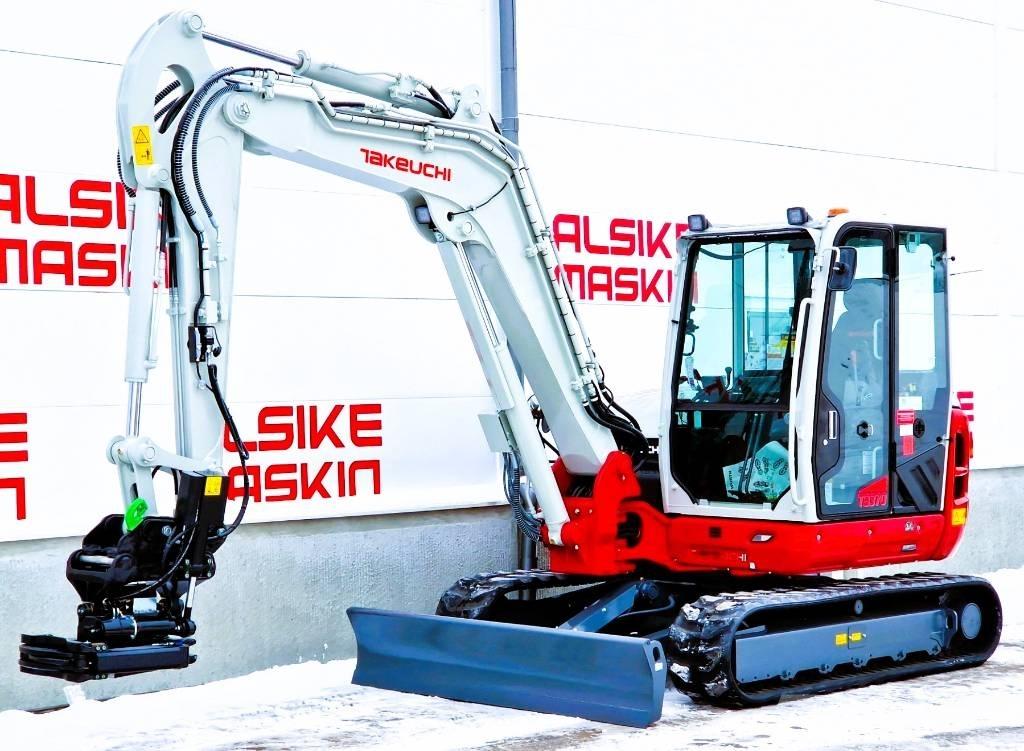 Takeuchi TB370 Mini rýpadla < 7t