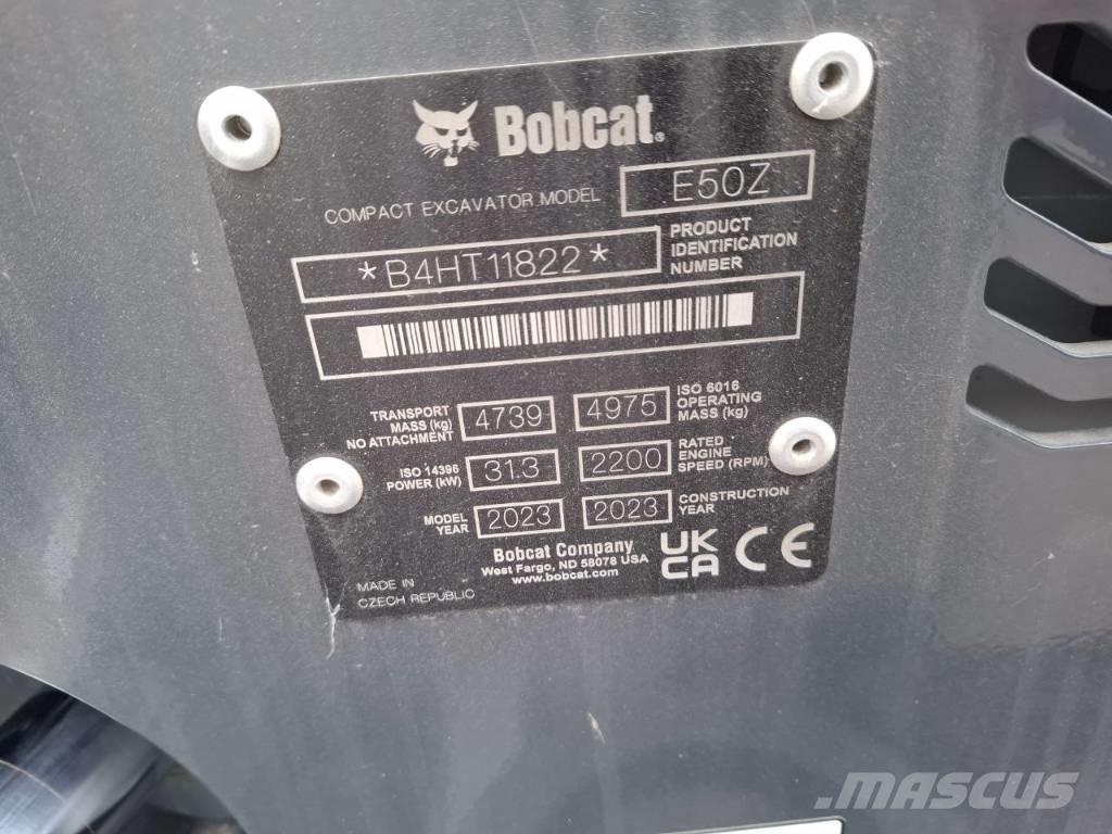 Bobcat E 50z Mini rýpadla < 7t