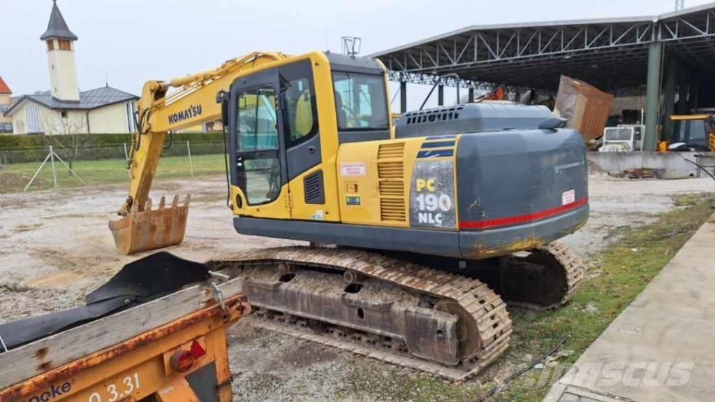 Komatsu PC 190 NLC Pásová rýpadla