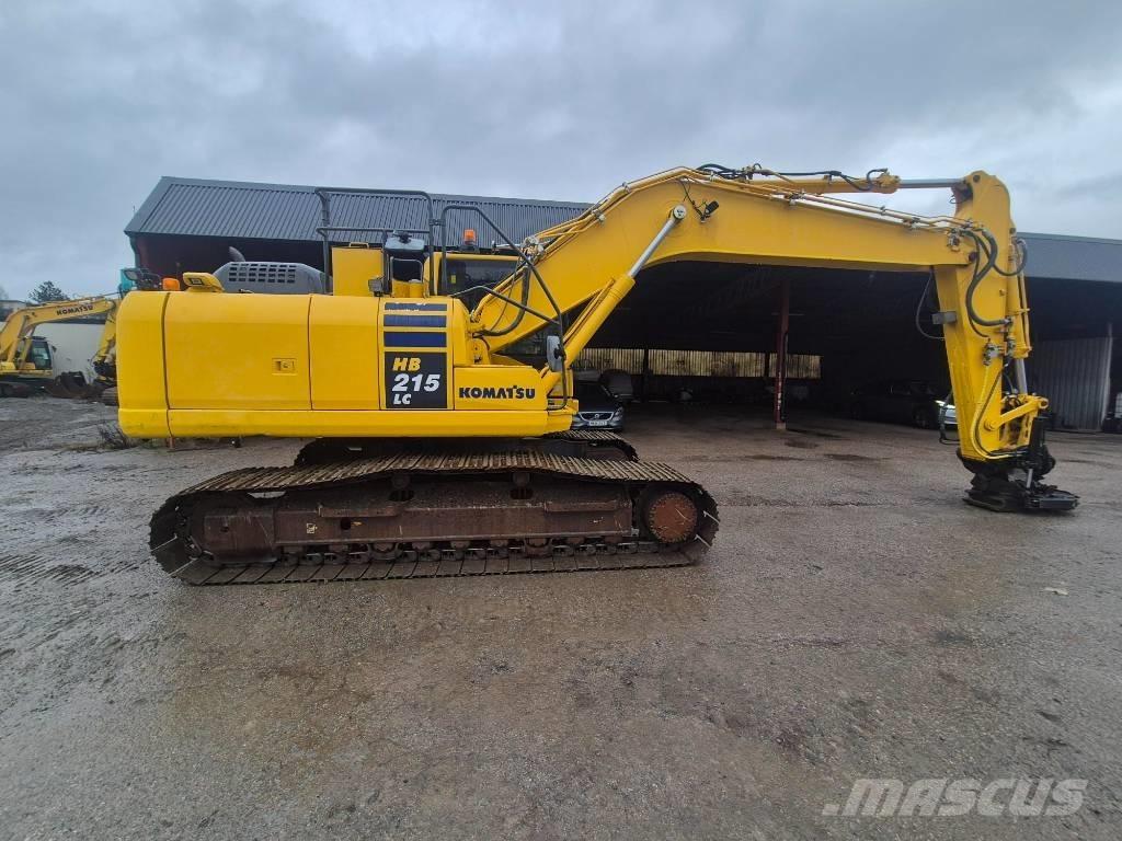 Komatsu HB215LC-2 Pásová rýpadla