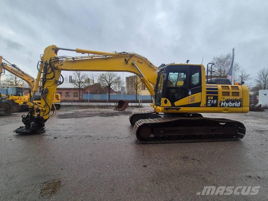 Komatsu HB215LC-2 Pásová rýpadla