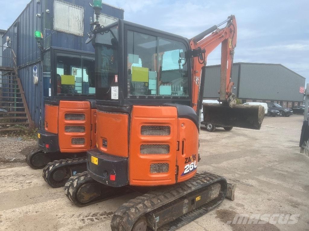 Hitachi Zx26-6 CLR Mini rýpadla < 7t