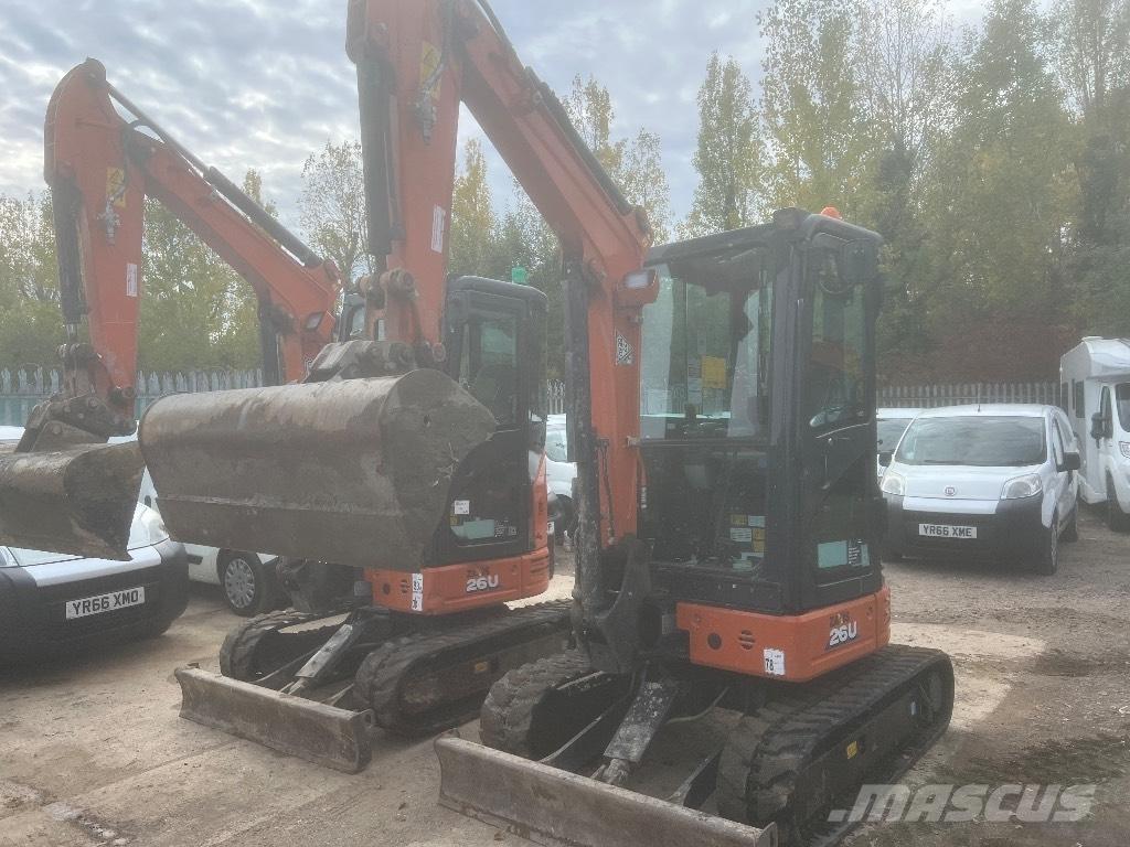 Hitachi Zx26-6 CLR Mini rýpadla < 7t