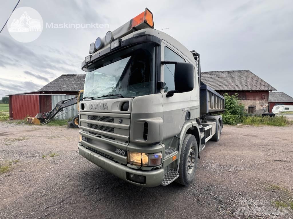 Scania P 124-360 Hákový nosič kontejnerů