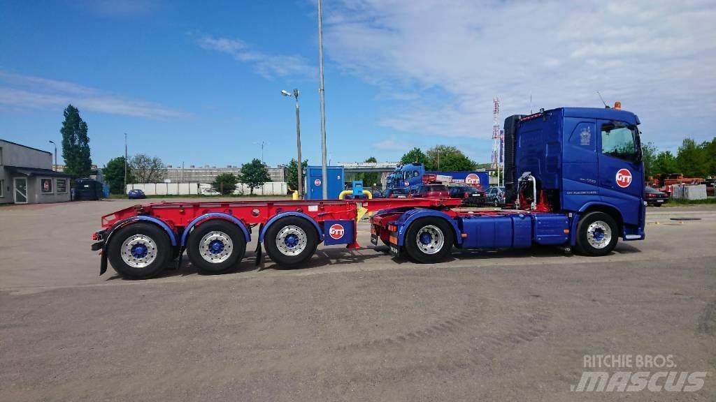 Fliegl SDS 380 Ramenové kontejnerové návěsy