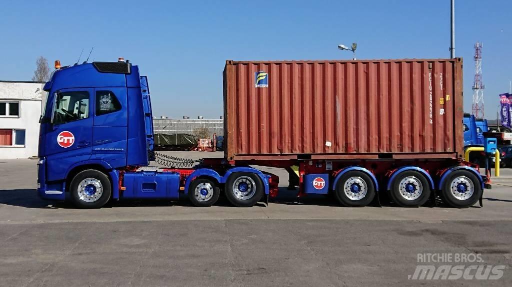 Fliegl SDS 380 Ramenové kontejnerové návěsy