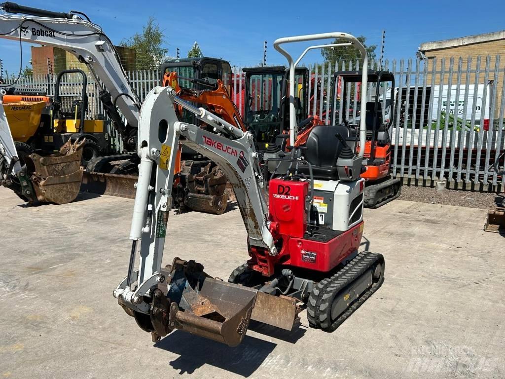 Takeuchi TB 210 R Mini rýpadla < 7t