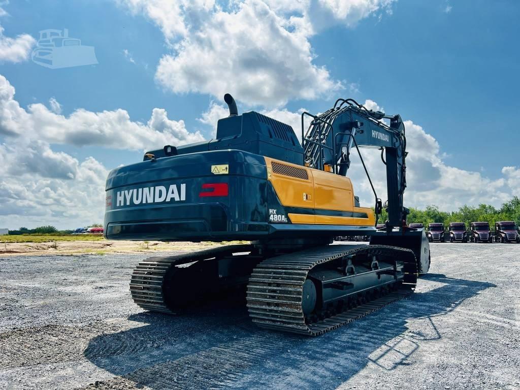 Hyundai HX 480 AL Pásová rýpadla