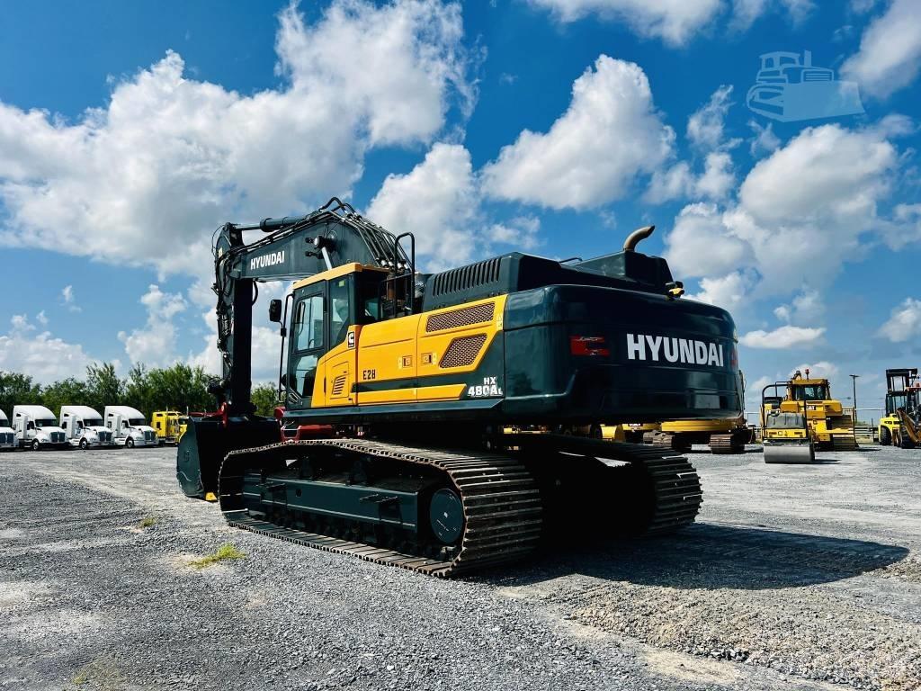 Hyundai HX 480 AL Pásová rýpadla