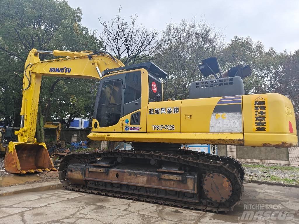 Komatsu PC 450-8 Pásová rýpadla