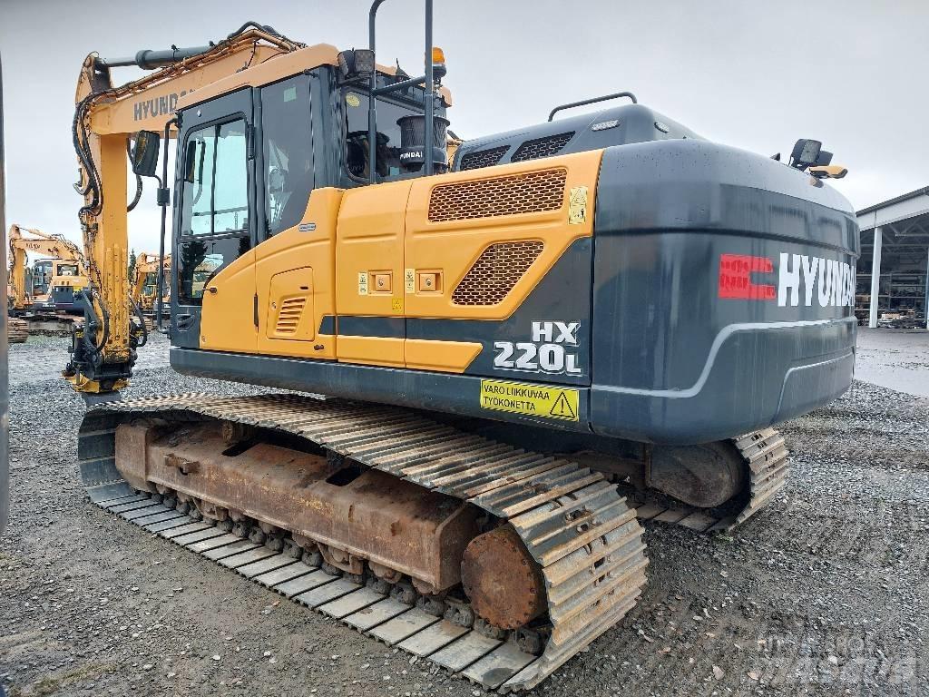 Hyundai HX 220 L Pásová rýpadla