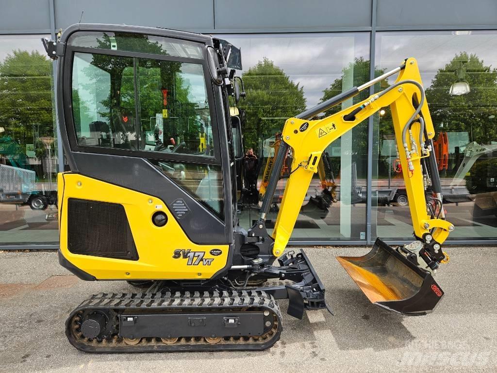 Yanmar sv17vt Mini rýpadla < 7t