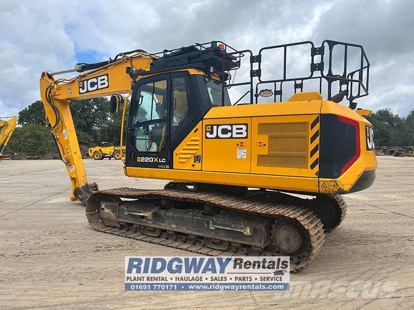JCB JS 220 LC Pásová rýpadla