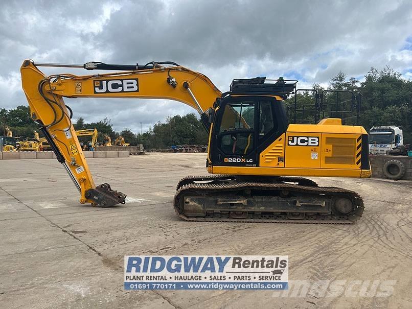 JCB JS 220 LC Pásová rýpadla