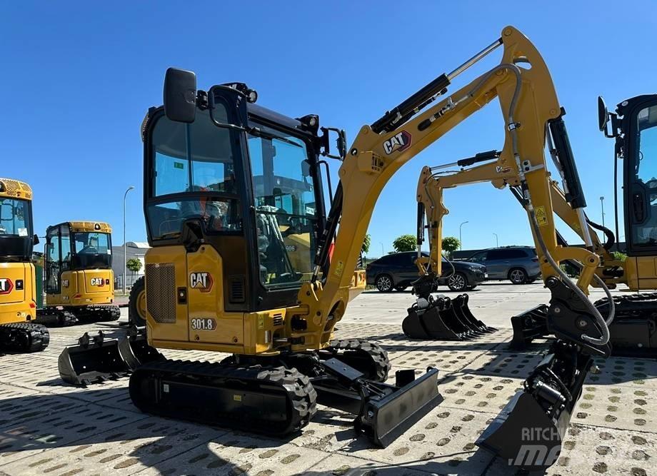 CAT 301.8 Mini rýpadla < 7t