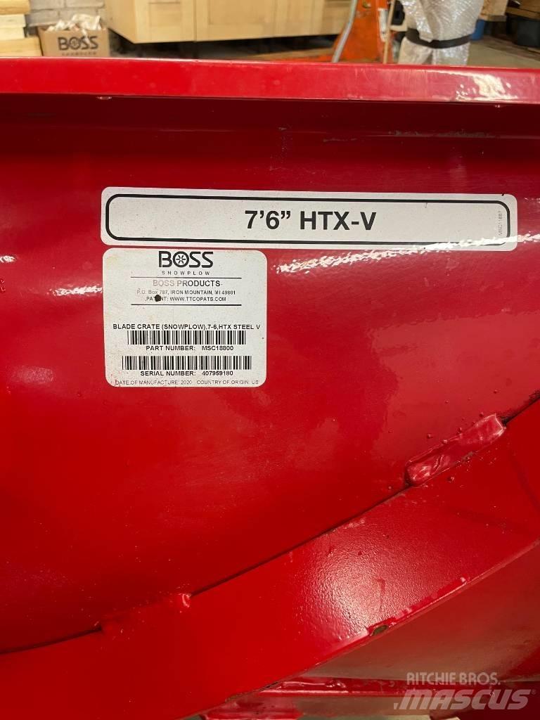 Boss 7'6'' HTX-V Sněžné pluhy, přední sněhové radlice