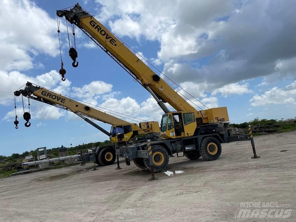 Grove RT 600 E Jeřáby pro těžký terén