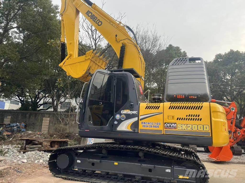 Kobelco SK 200 Pásová rýpadla