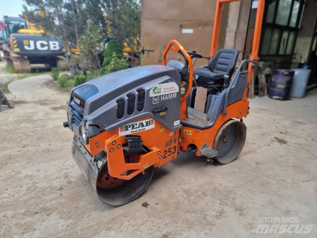 Hamm HD 8 VV Tandemové válce
