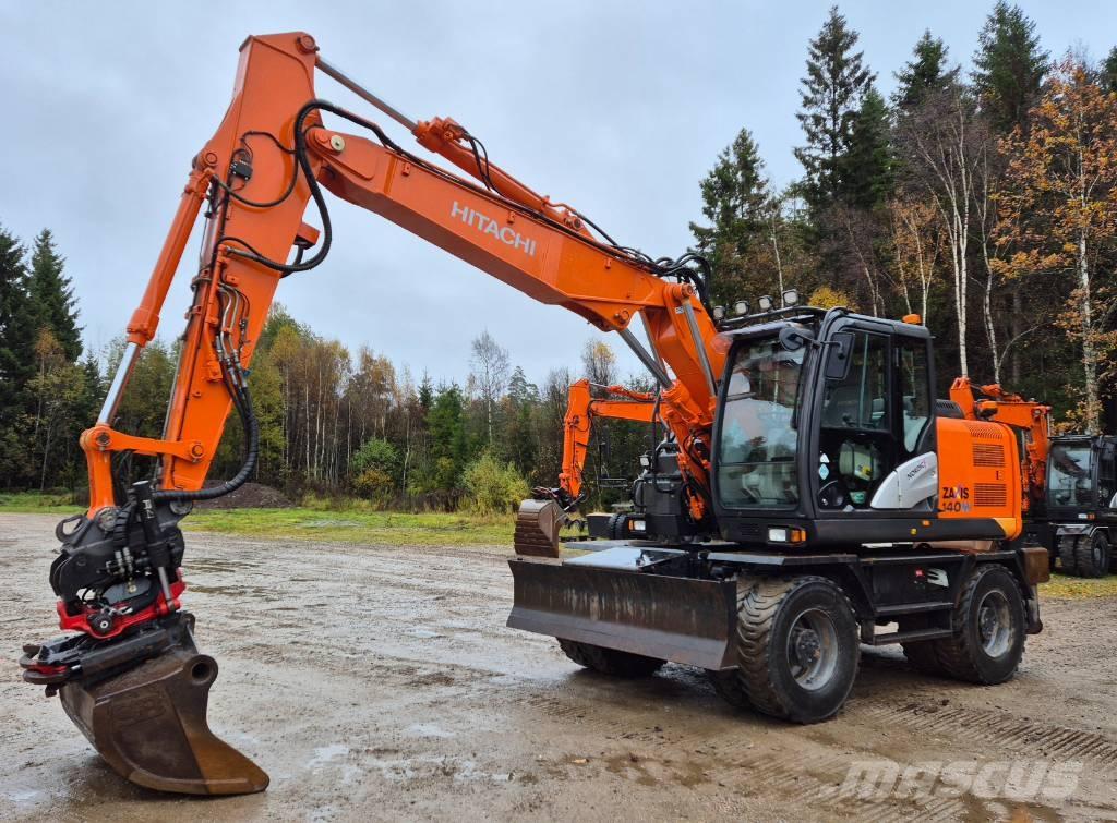 Hitachi ZX 140 W T-5 Kolová rýpadla