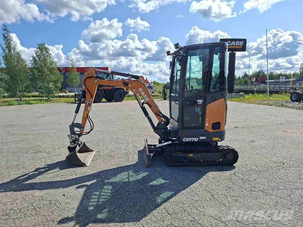CASE CX 17 D Mini rýpadla < 7t