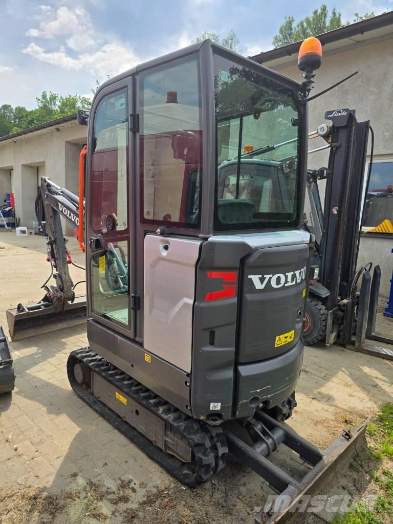 Volvo EC 18 E Mini rýpadla < 7t