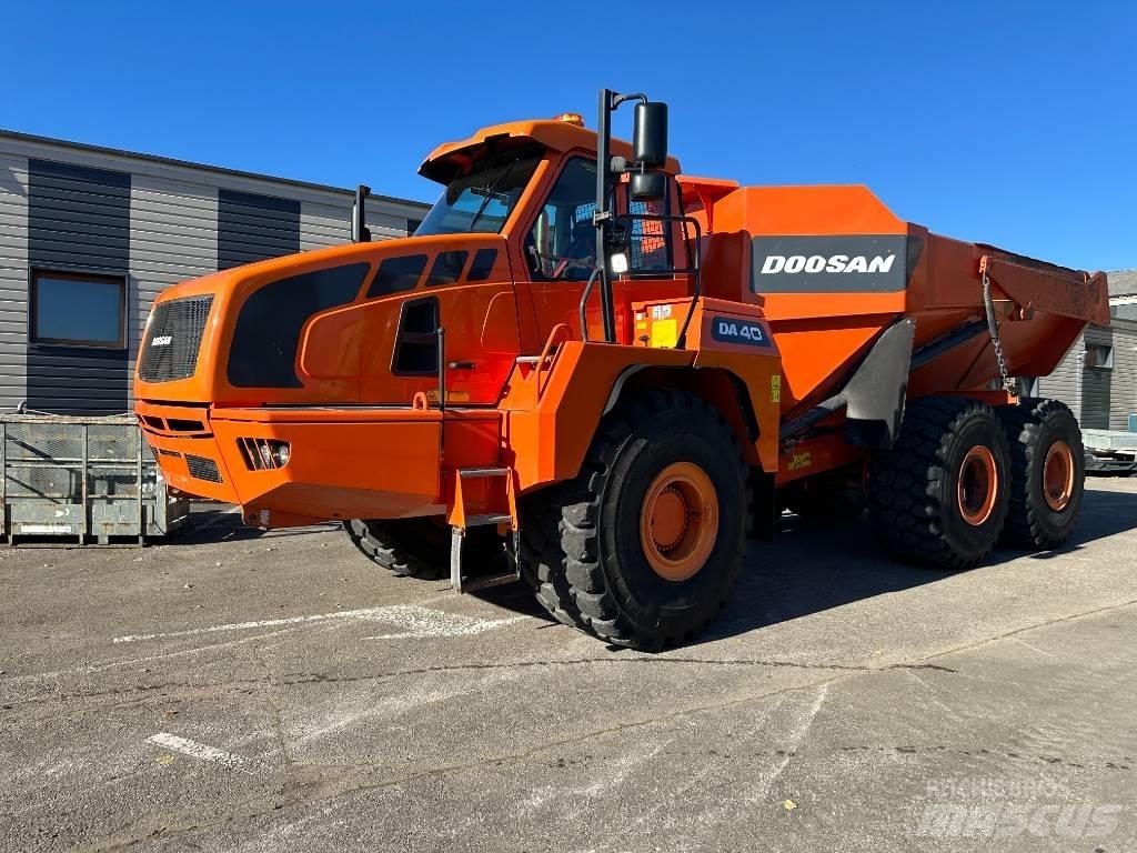 Doosan DA 40 Kloubové dempry