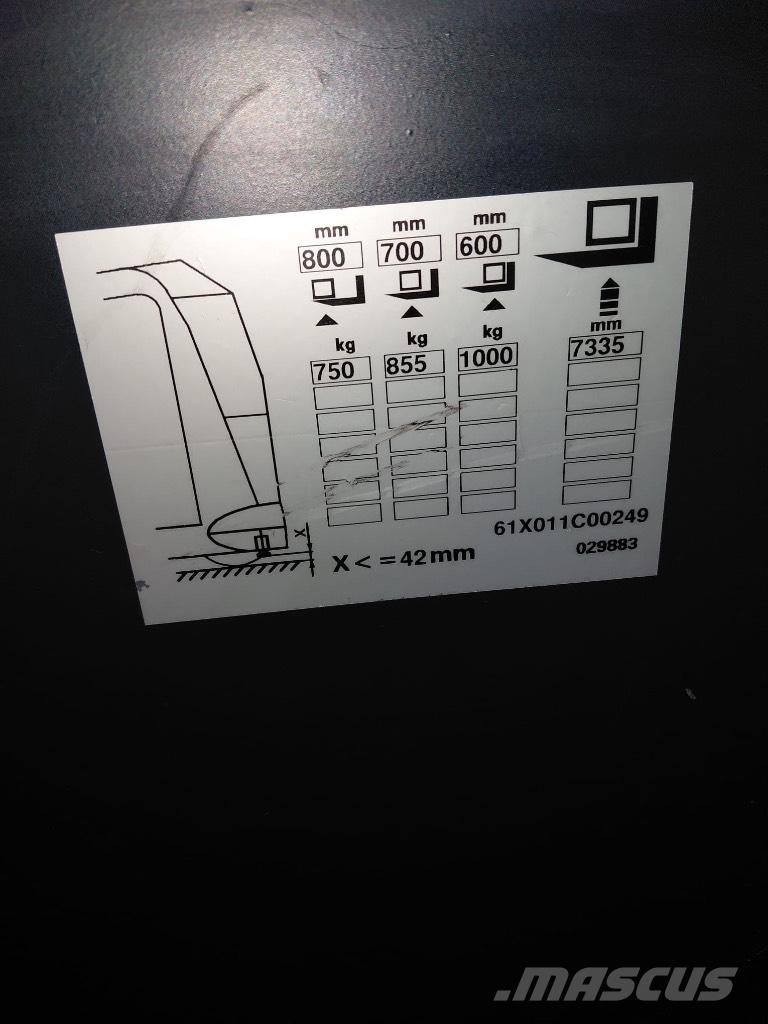 Linde K 10 Vozíky do úzkých uliček