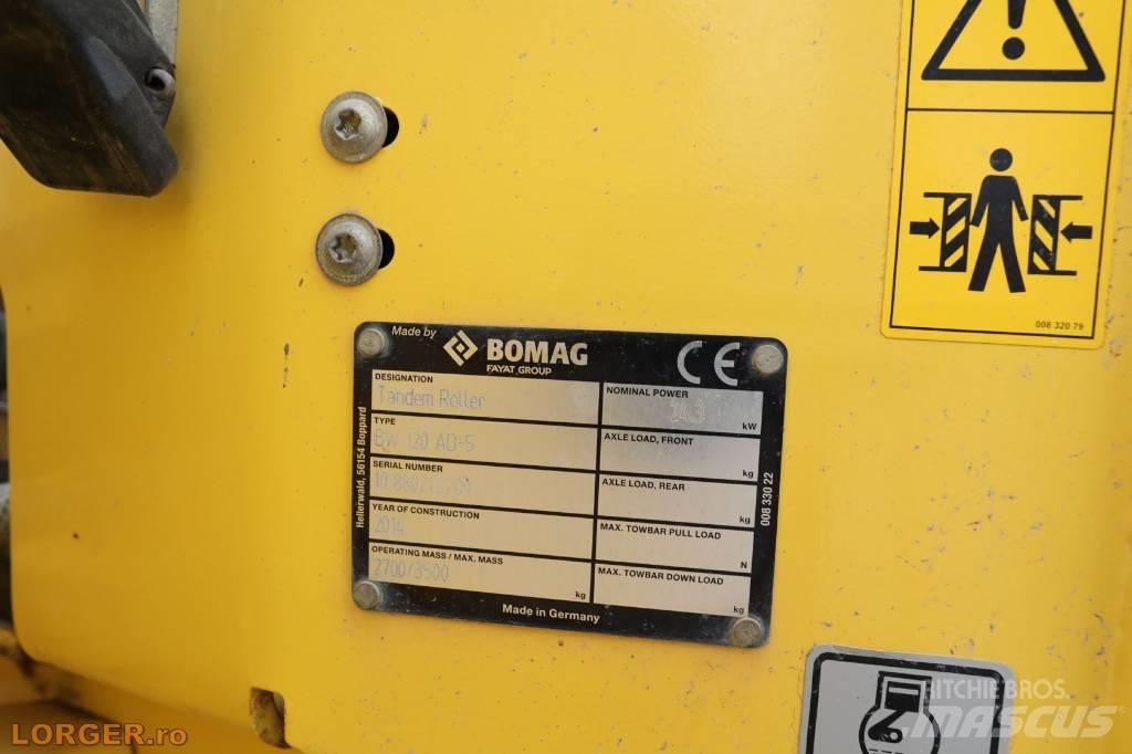 Bomag BW 120 AD-5 Tandemové válce