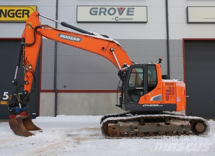 Doosan DX235LCR-5 Pásová rýpadla