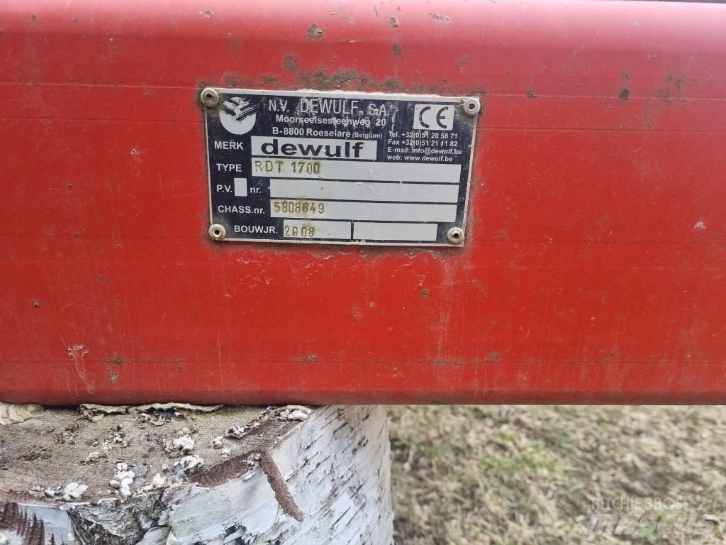 Dewulf RDT 1700 Další vyorávače, příslušenství
