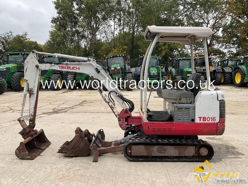 Takeuchi TB 016 Mini rýpadla < 7t