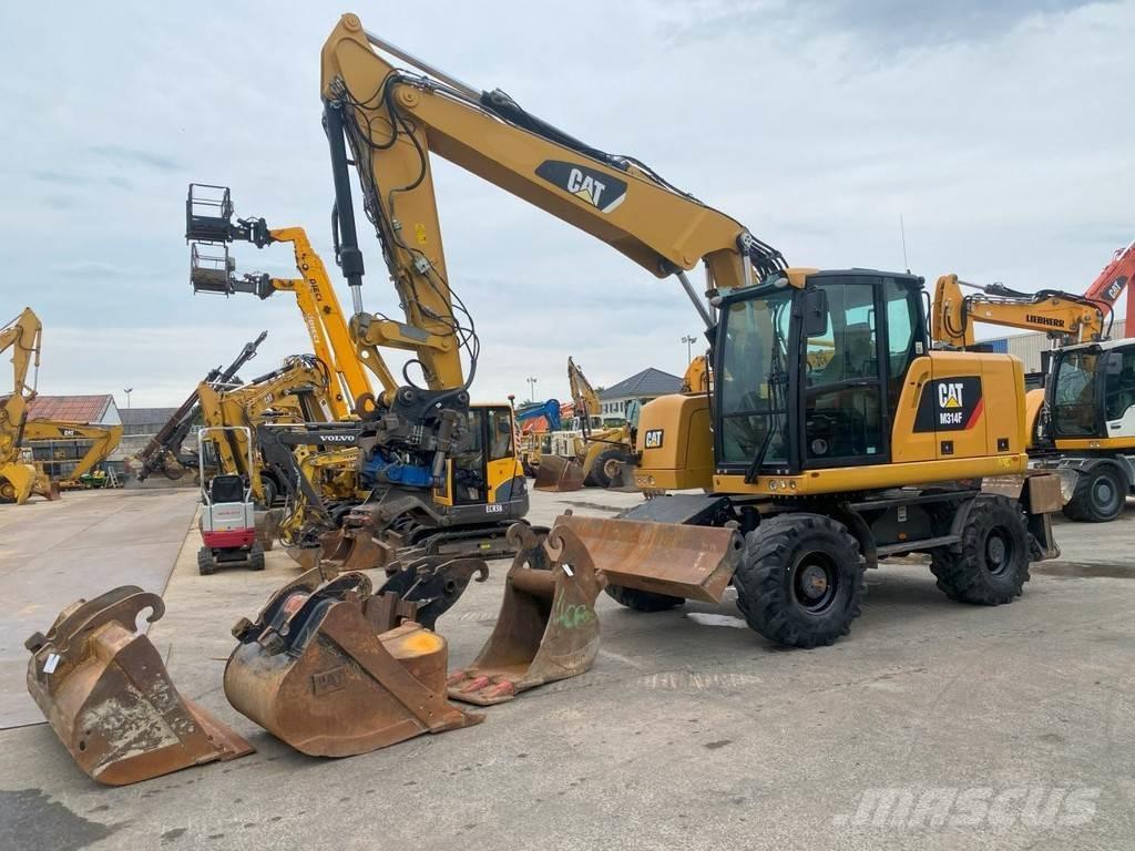CAT M314F NVT Kolová rýpadla