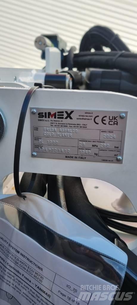 Simex PL1000 Příslušenství k asfaltovacím strojům