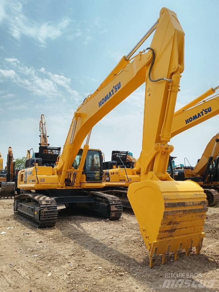 Komatsu PC 450 Pásová rýpadla