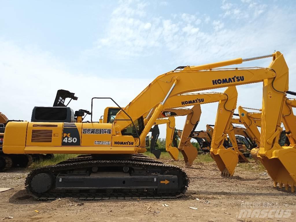 Komatsu PC 450 Pásová rýpadla