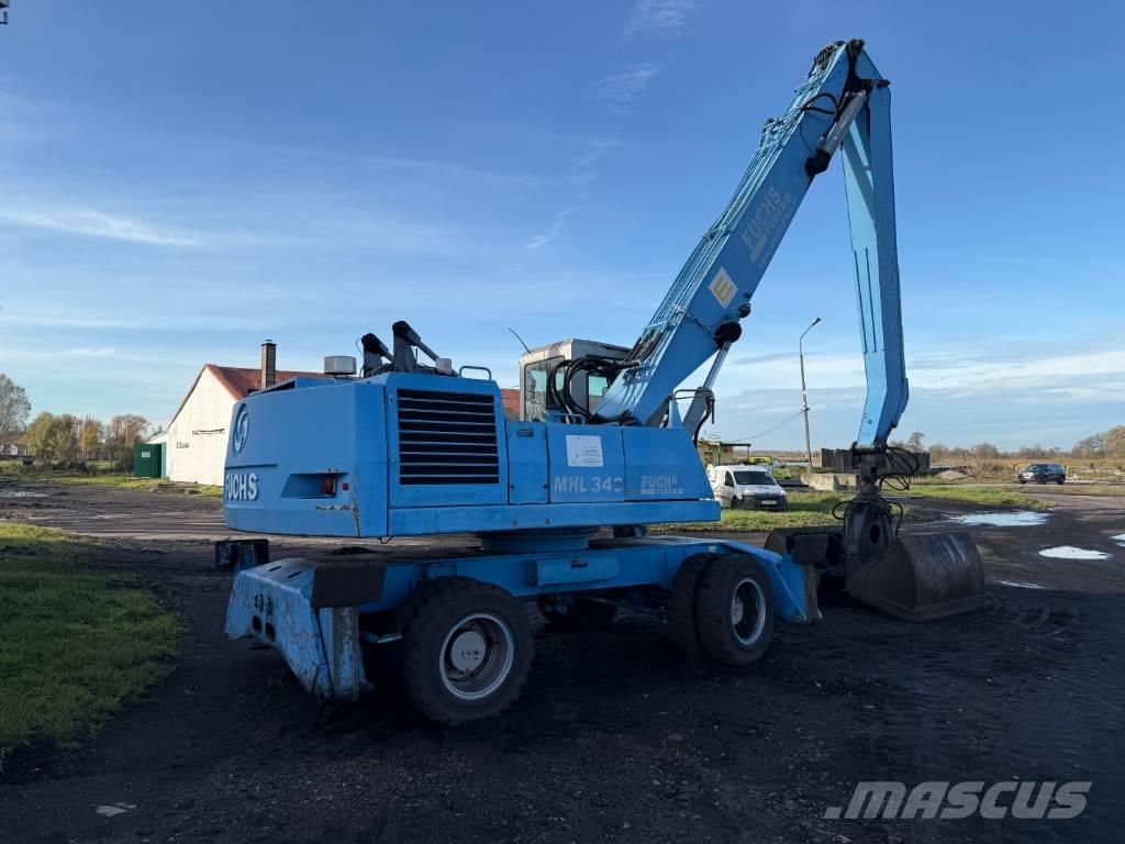 Terex Fuchs Mhl340 Stroje pro manipulaci s odpadem