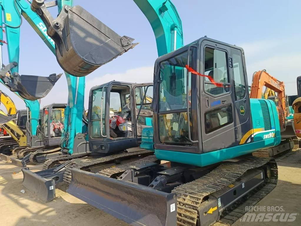 Sunward SWE90E Pásová rýpadla