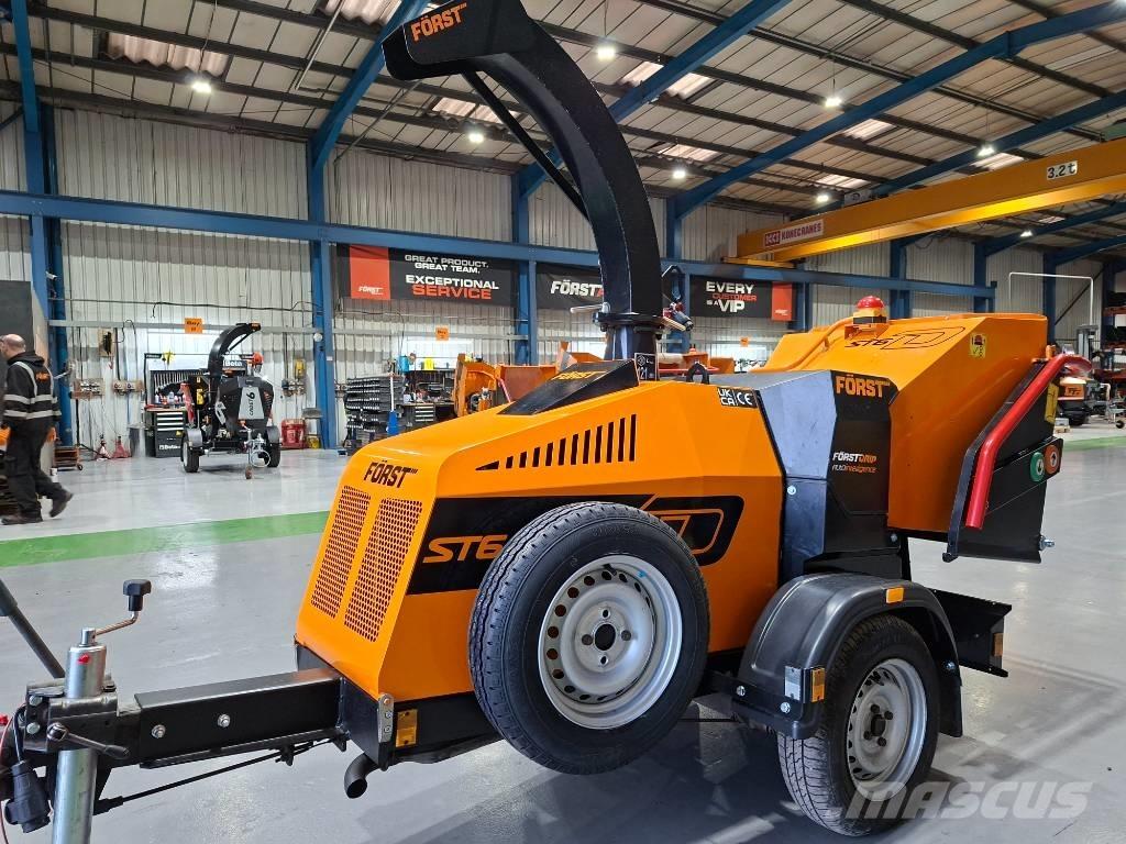Forst ST6D Štěpkovače