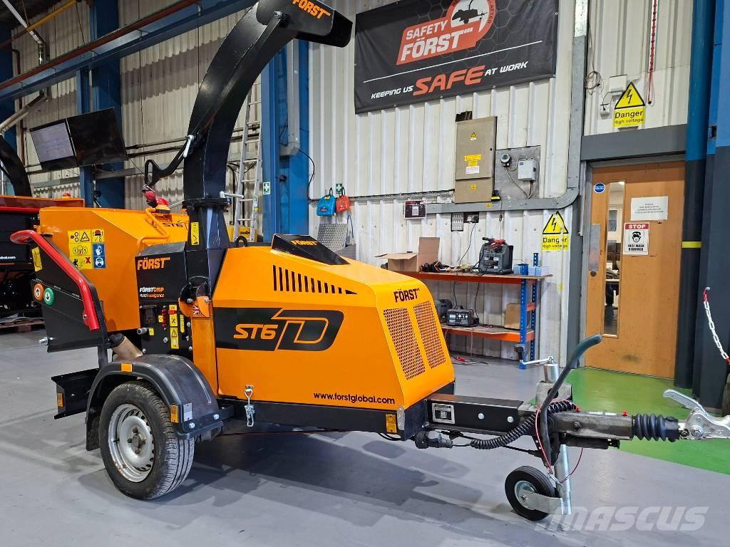 Forst ST6D Štěpkovače