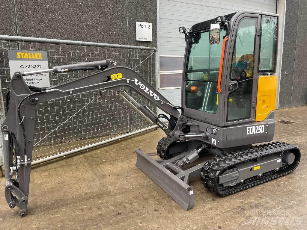 Volvo ECR25D Mini rýpadla < 7t