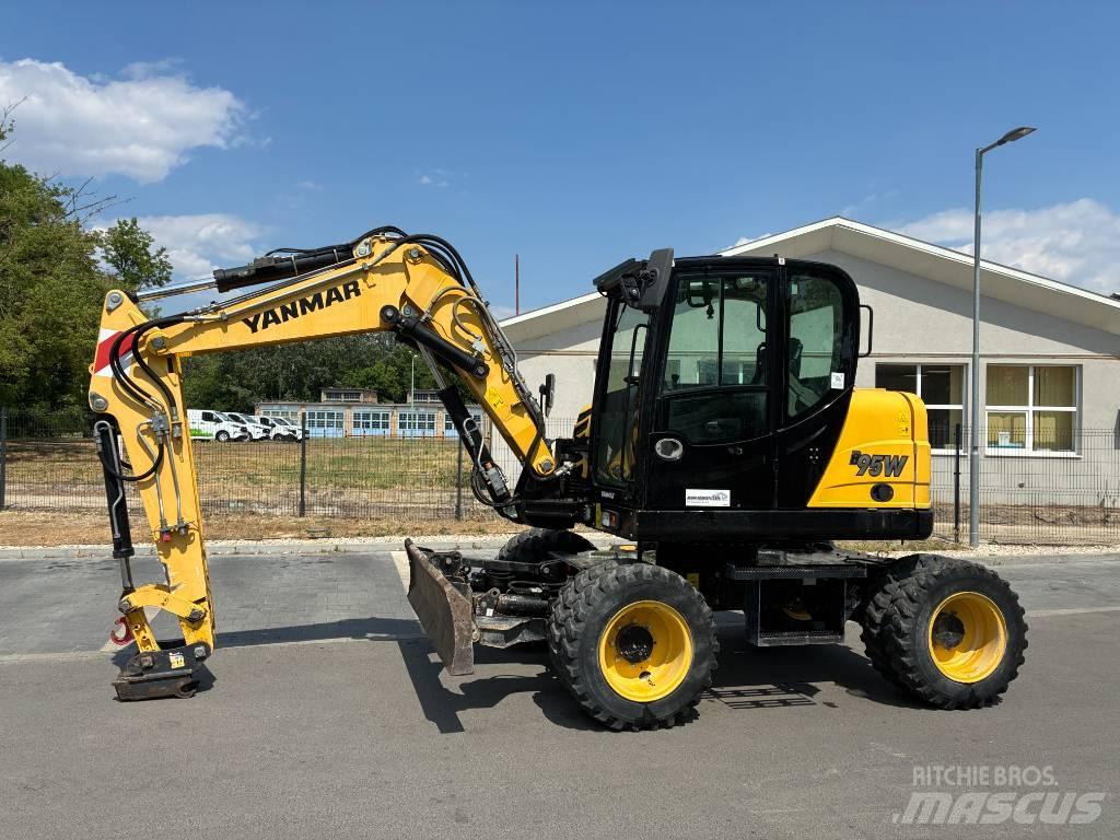 Yanmar B 95 W Midi rýpadla 7t - 12t