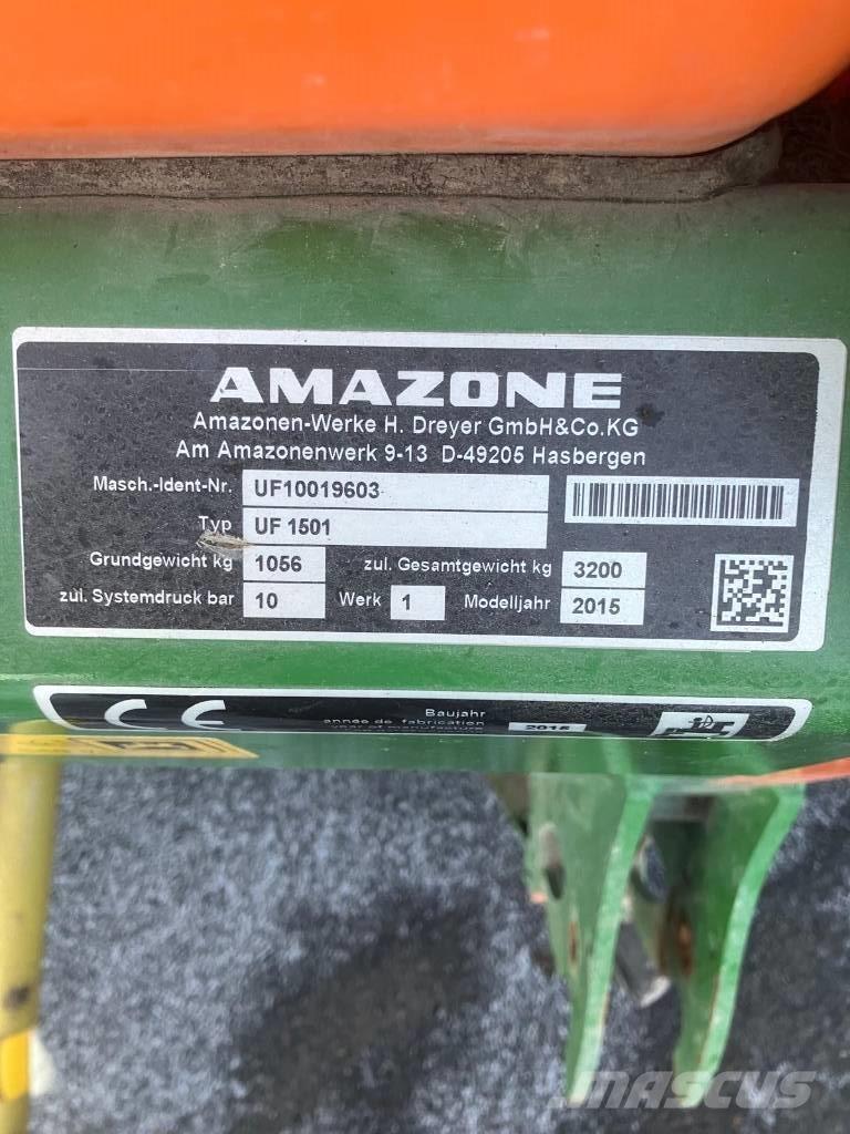 Amazone UF 1501 Nesené postřikovače