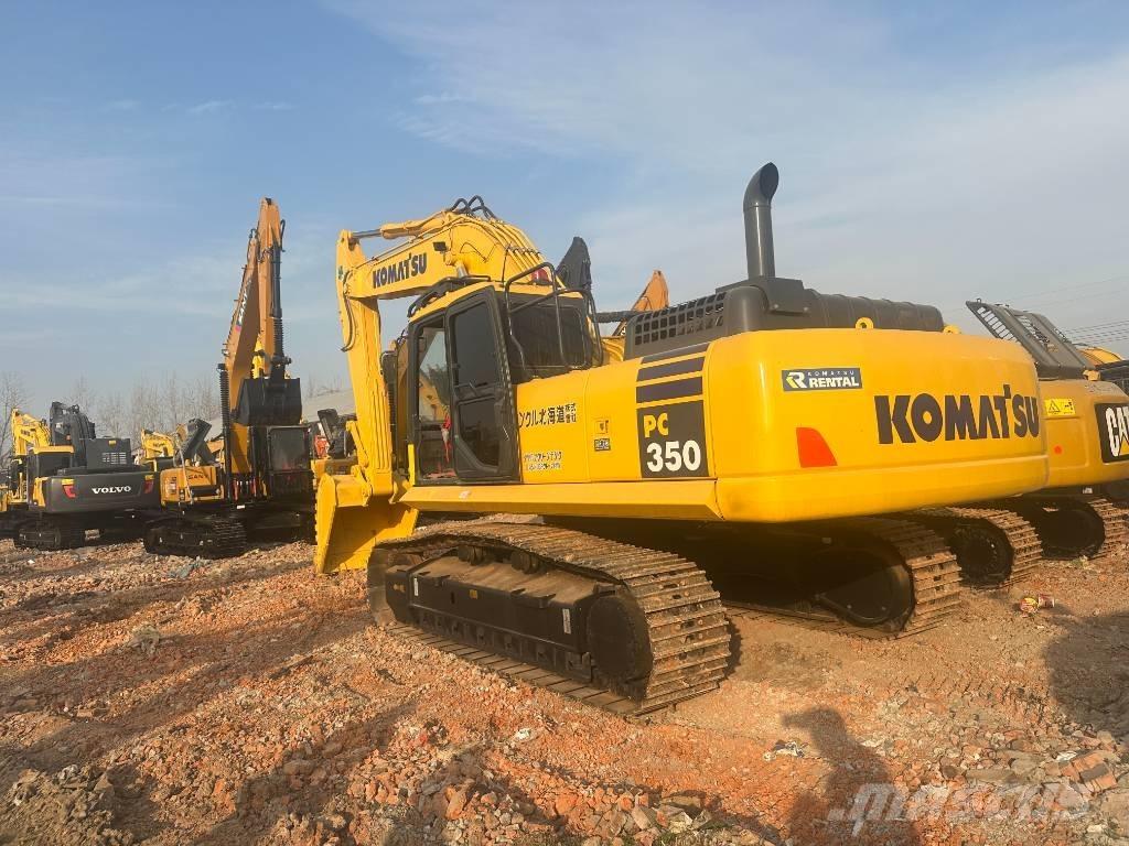 Komatsu PC 350 Pásová rýpadla