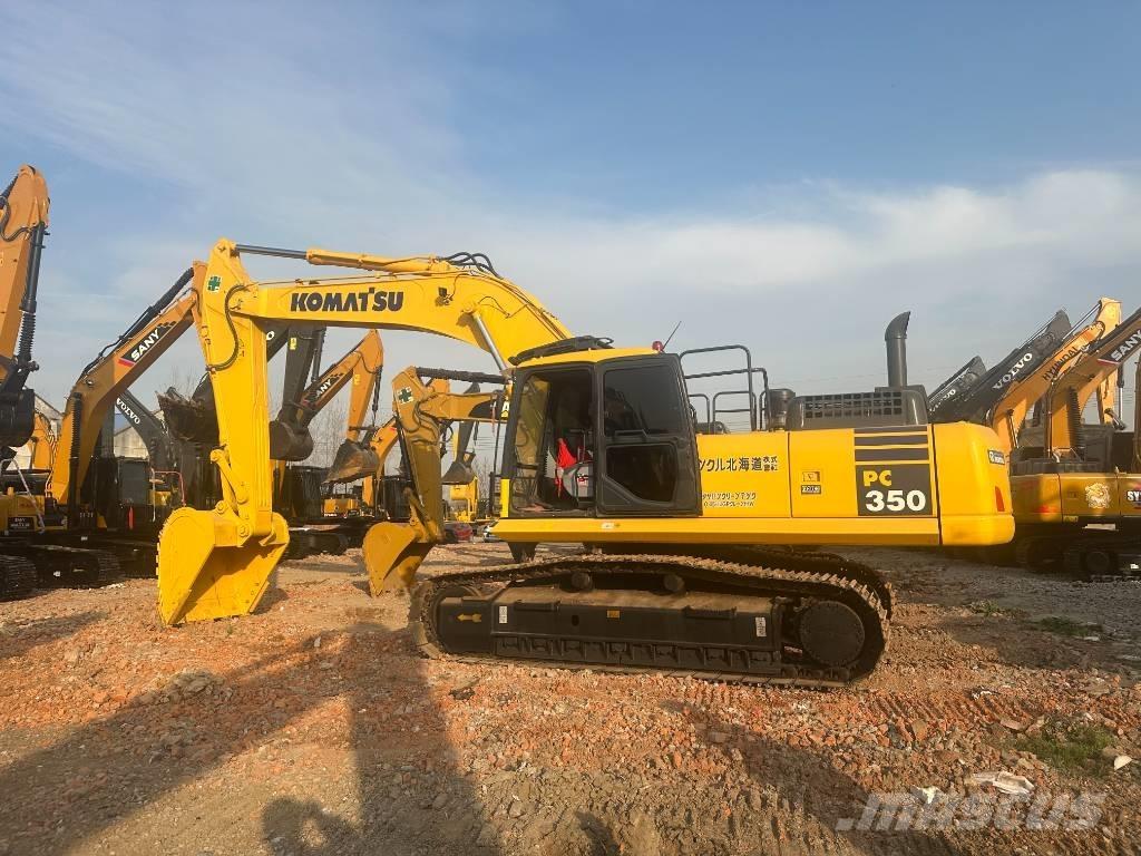 Komatsu PC 350 Pásová rýpadla
