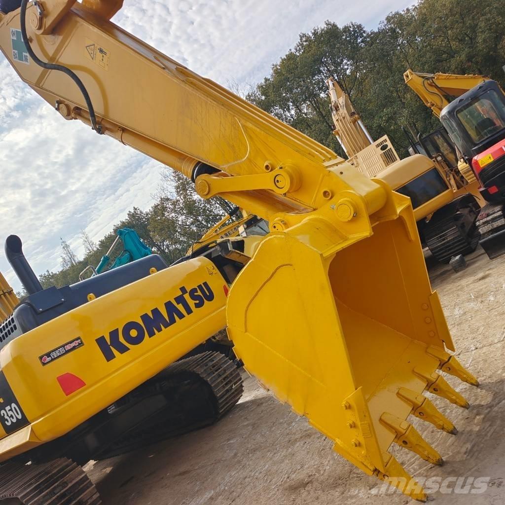 Komatsu PC 350 Pásová rýpadla