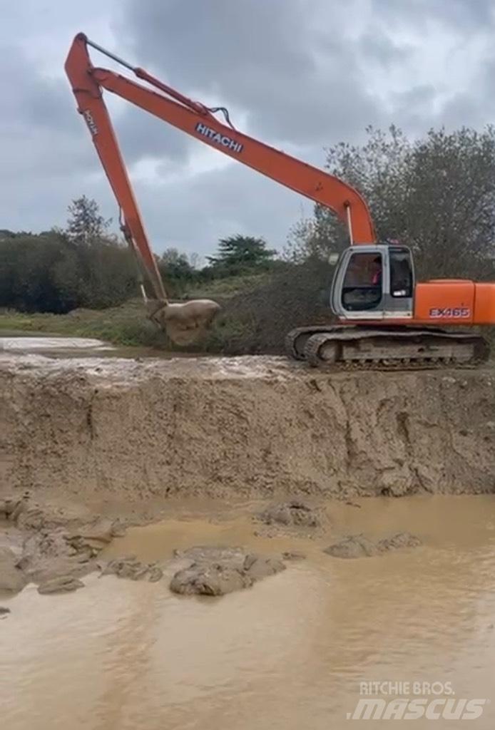 Hitachi EX 165 L Pásová rýpadla