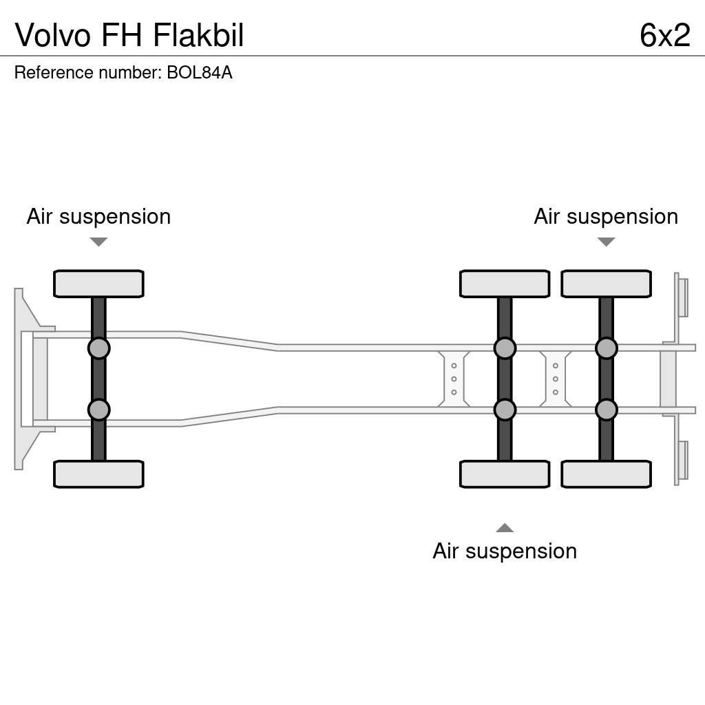 Volvo FH Flakbil Valníky/Sklápěcí bočnice